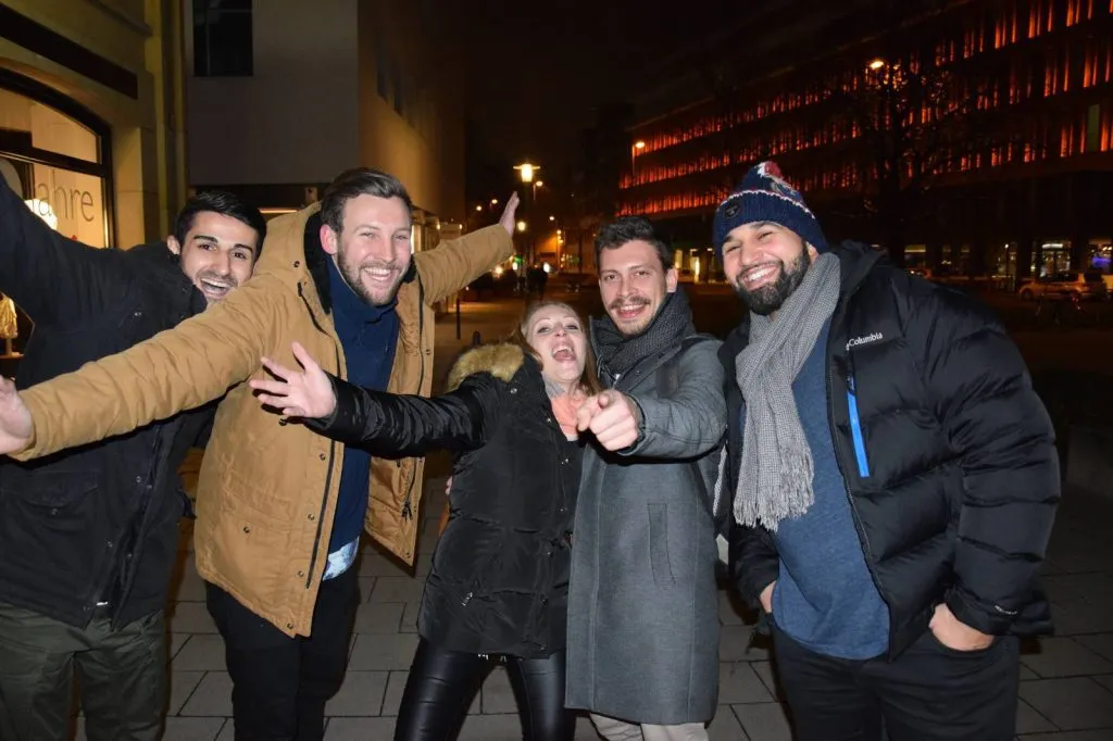 Tid för rundvandring i baren